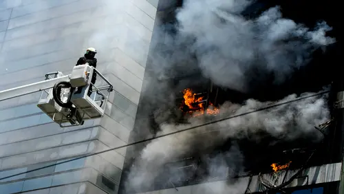 Kebakaran Gedung di Argentina